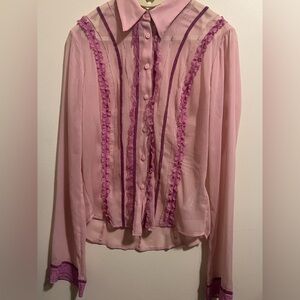 Pink Button Down Shirt